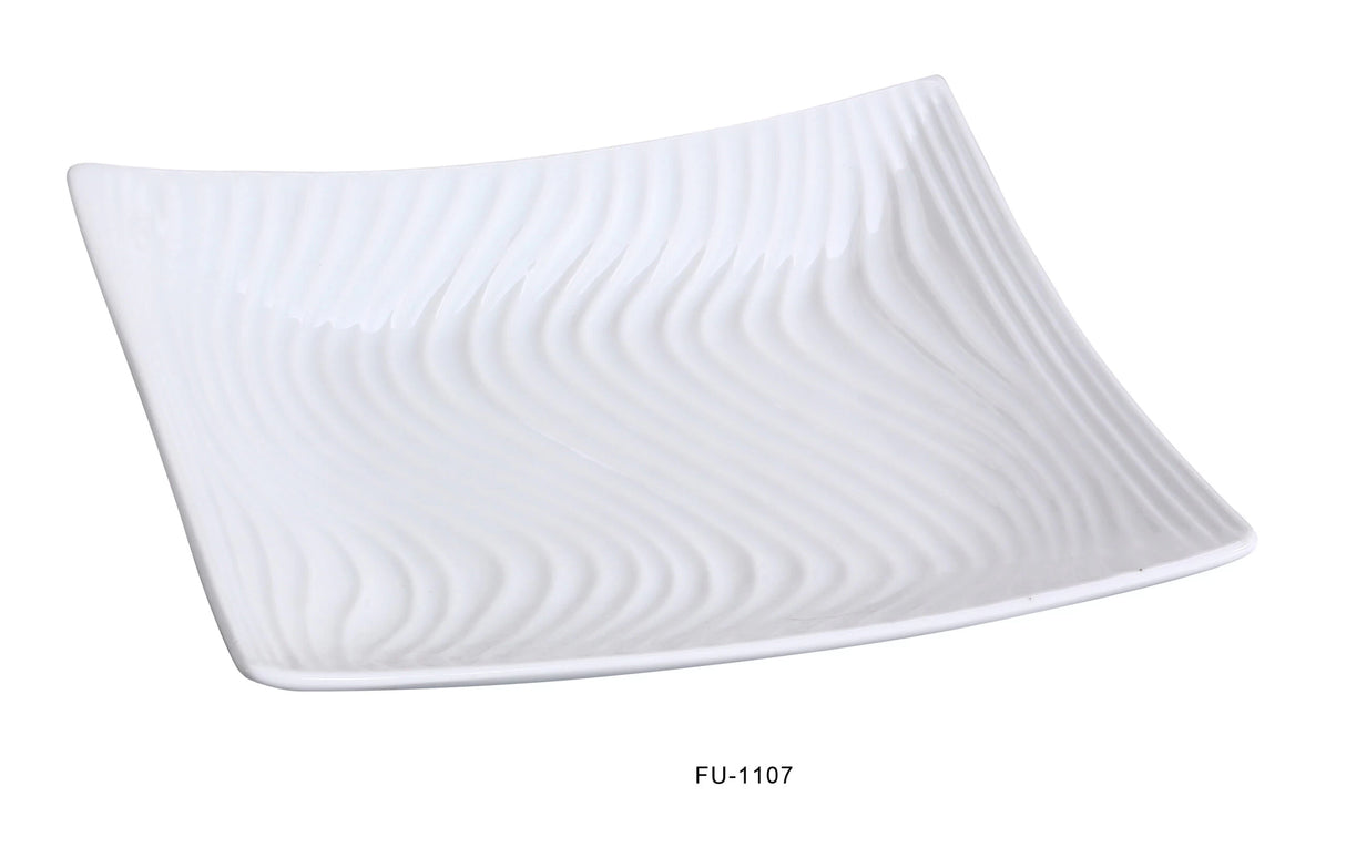 Yanco FU-1107 7 1/2" SQUARE PLATE