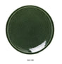 Yanco Green Gem 9 1/8" X 1 1/4" Coupe Shape Round Plate