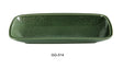 Yanco Green Gem 14 1/4" X 7 5/8" X 1 5/8" Rectangular Plate