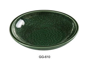 Yanco Green Gem 10" X 1 3/4 Salad/Pasta Bowl 30 Oz