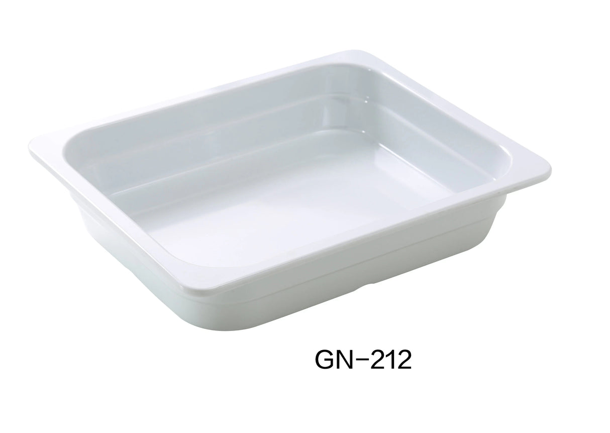 Yanco GN PAN COLLECTION  12.8" X 10.43" X 2.56" / 325 X 265 X 65mm PAN ,GN 1/2, 2.3L