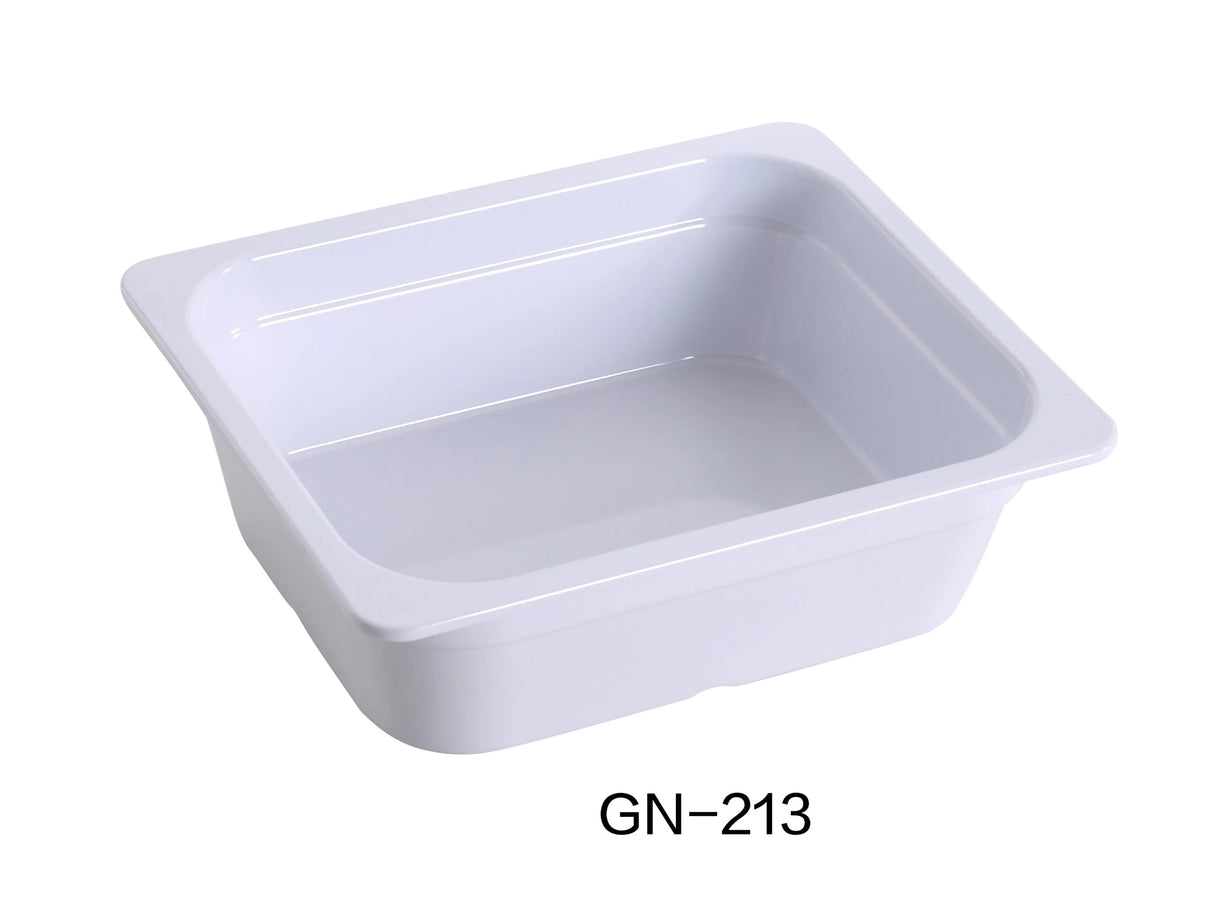 Yanco GN PAN COLLECTION 12.8" X 10.43" X 3.94" / 325 X 265 X 100mm PAN, GN 1/2, 3.6L