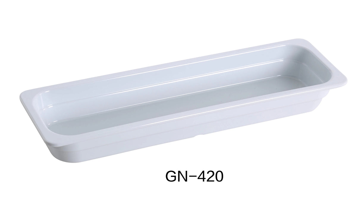 Yanco GN PAN COLLECTION 20.87" X 6.38" X 2.56" / 530 162 X 65mm PAN, GN 2/4