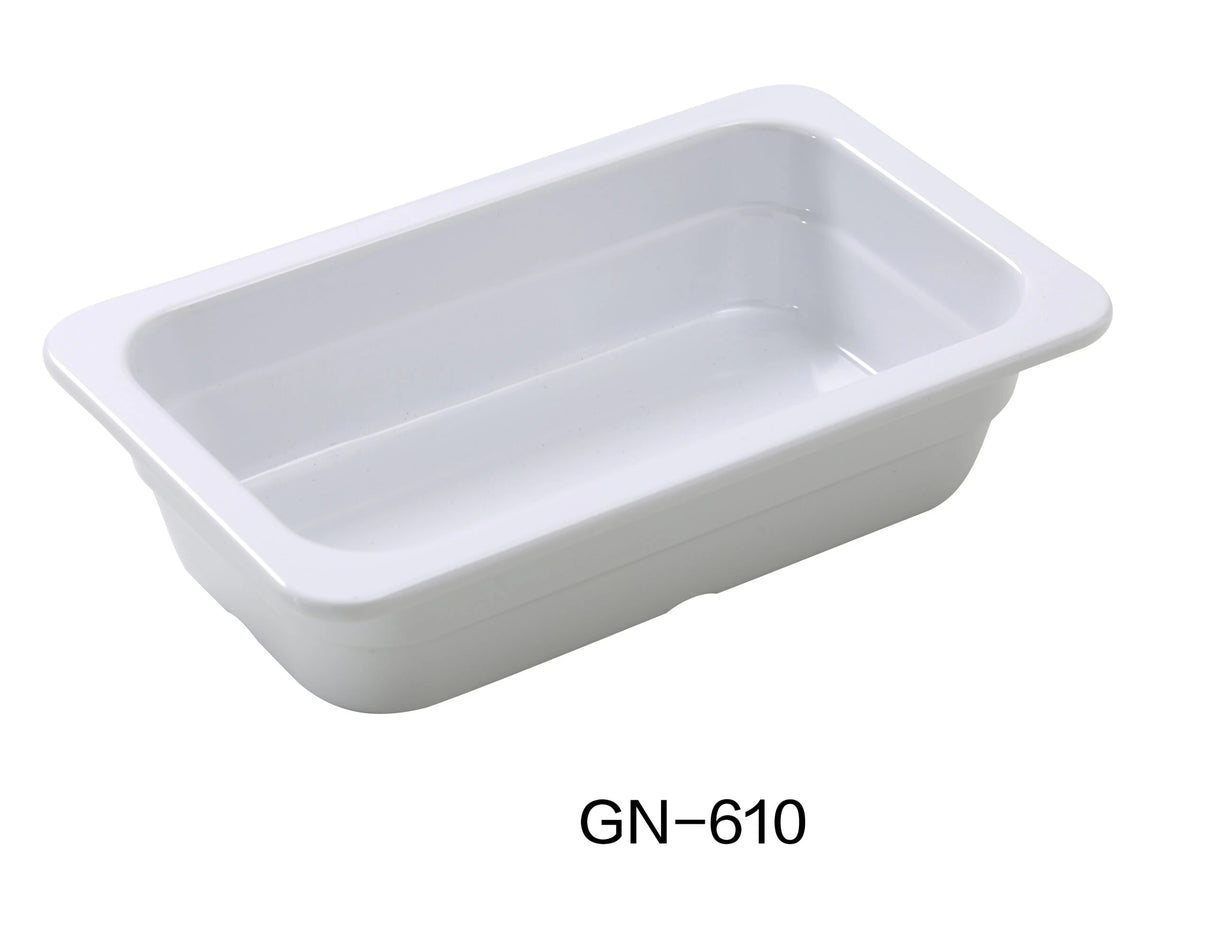 Yanco GN PAN COLLECTION 10.43" X 6.38" X 2.56" / 265 X 162 X 65mm PAN, GN 1/4