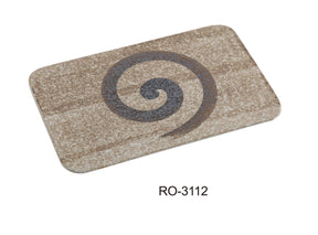 Yanco Rockeye 11 3/4" X 7 3/4" Rectangular Display Plate