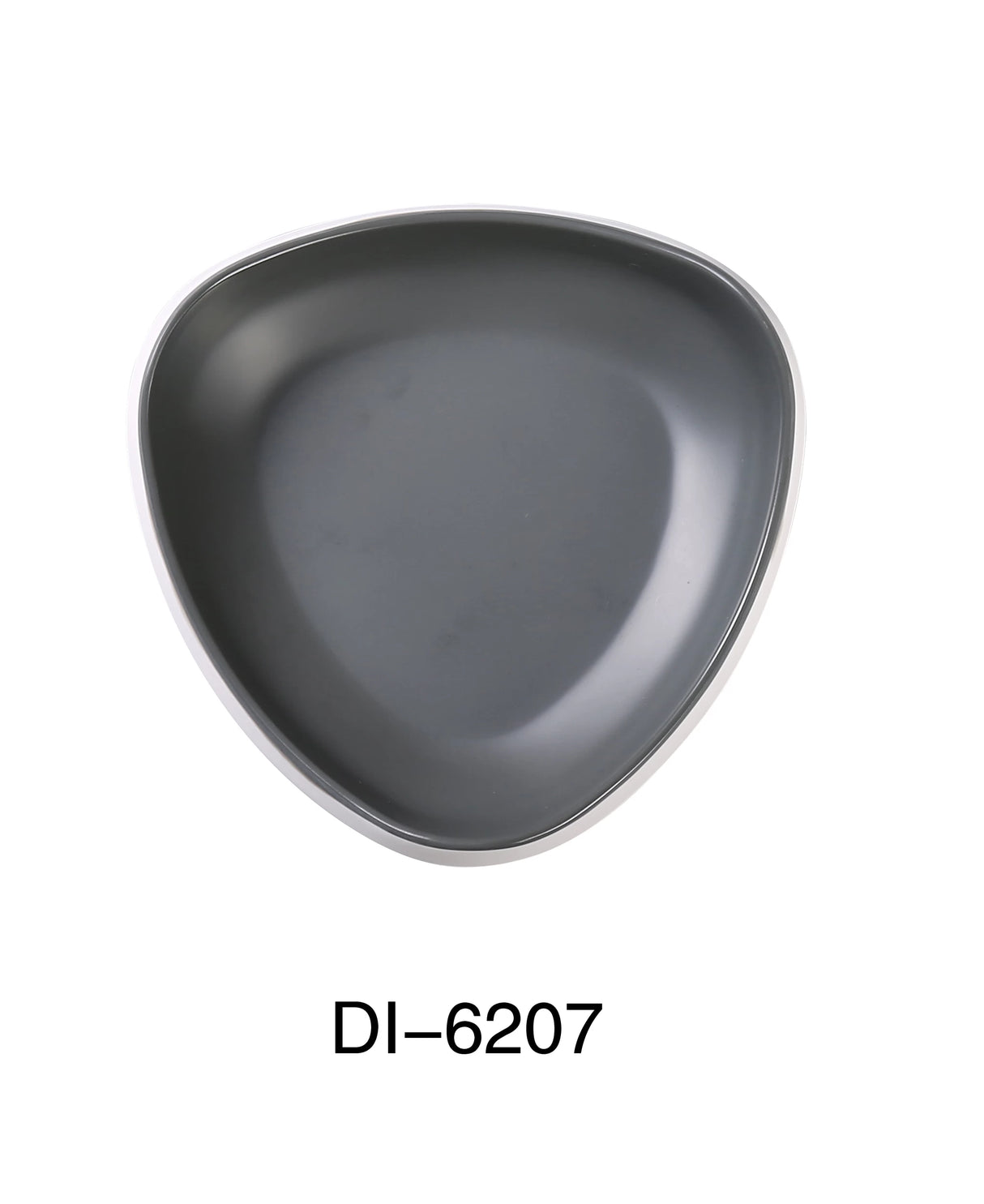 Yanco DISCOVER	7" X 2"H TRIANGLE BOWL 14 OZ