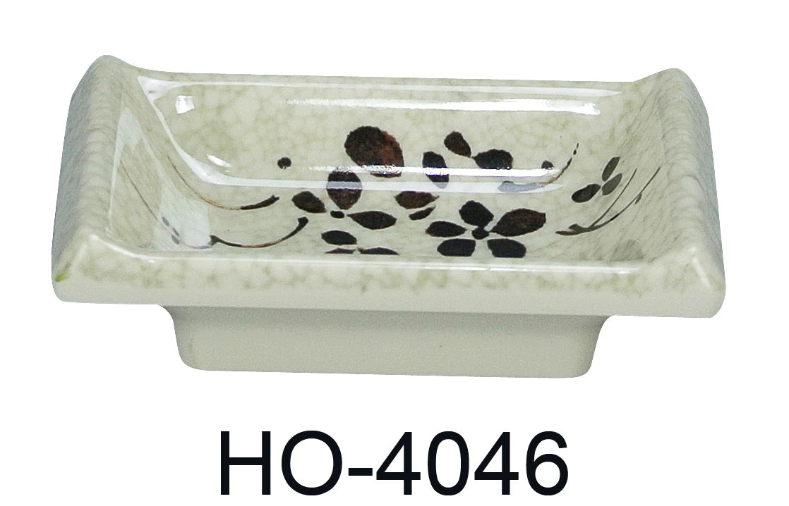 Yanco HONDA  3 3/4" X 2 1/2" SAUCE DISH 2.5 OZ