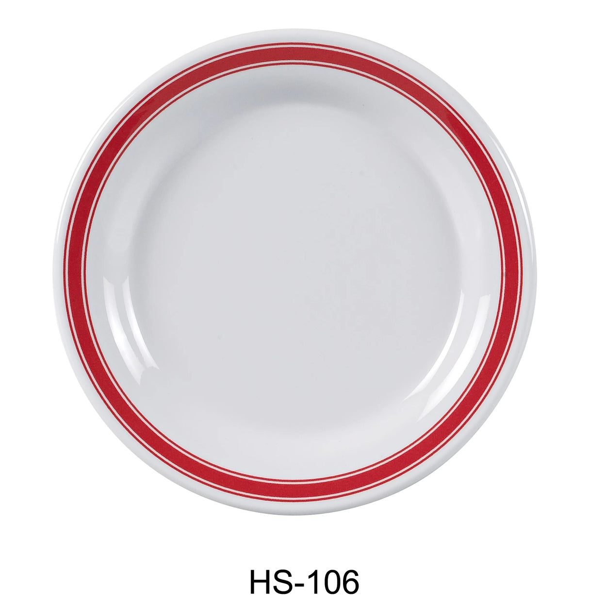 Yanco HOUSTON	6 1/2" ROUND PLATE