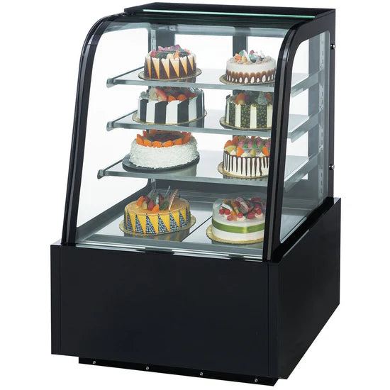 Dukers  DDM36R-CB Curved Glass 36" Cake Showcase (Free Shipping)+(Add to cart for discount)