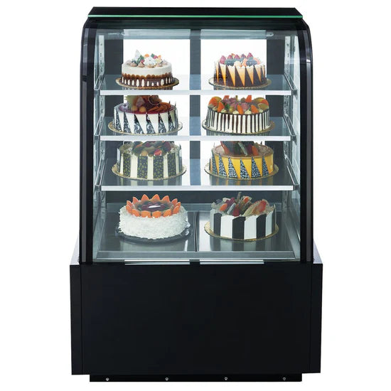 Dukers  DDM36R-CB Curved Glass 36" Cake Showcase (Free Shipping)+(Add to cart for discount)