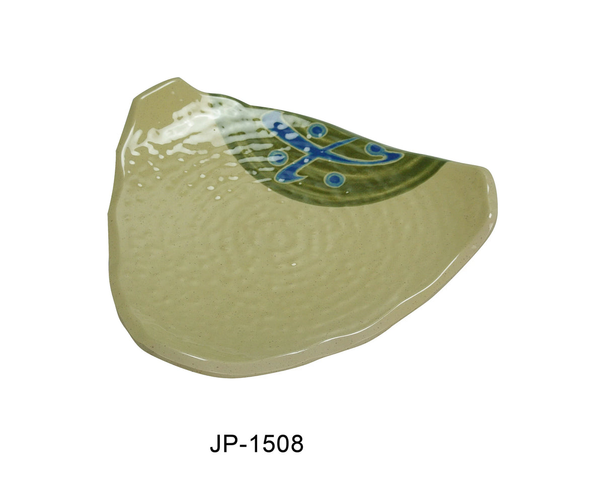 Yanco JAPANESE	8" TRIANGLE SUSHI PLATE