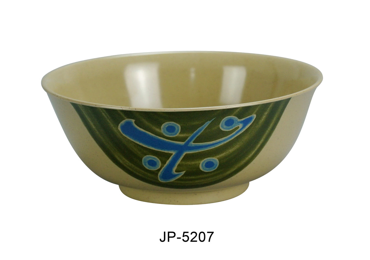 Yanco JAPANESE	7" RICE BOWL 22 OZ
