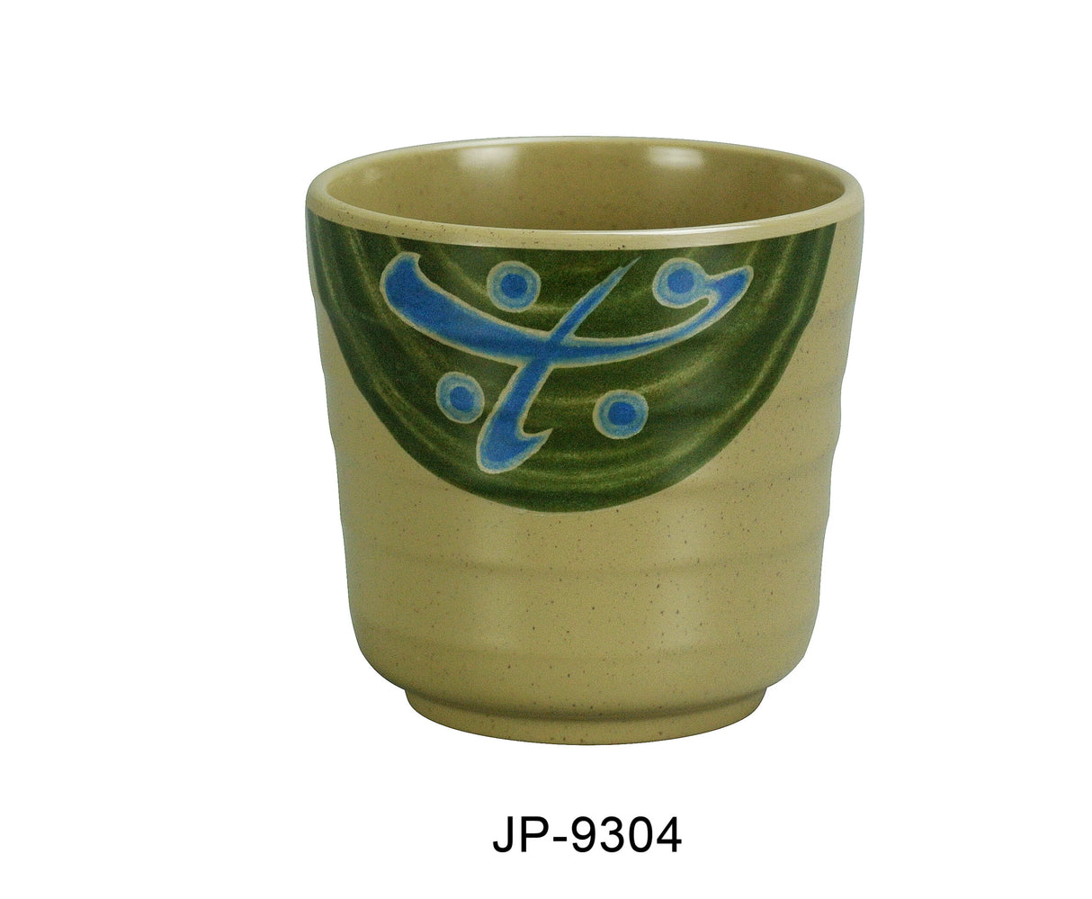 Yanco Japanese 3 1/2" X 3 1/4"H Tea Cup 12 OZ