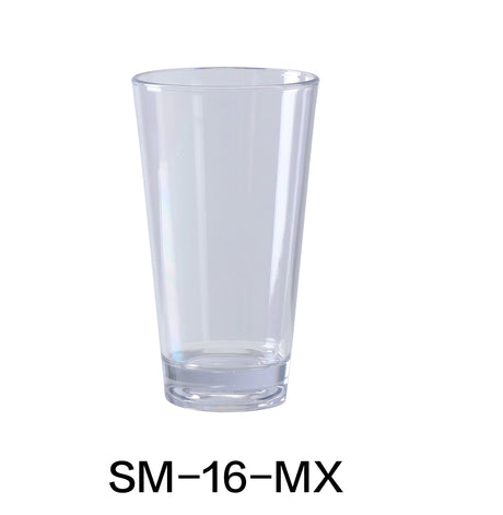 Yanco Stemware 16 Oz Mixing Cup 3 1/2" X 5 3/4"