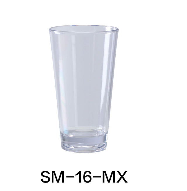 Yanco Stemware 16 Oz Mixing Cup 3 1/2" X 5 3/4"