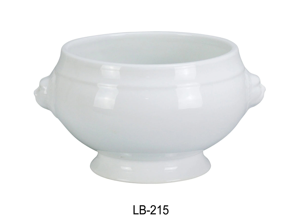 Yanco LB-215 6 1/4" X 5 1/4" X 3 1/4" LION BOUILLON 15 OZ