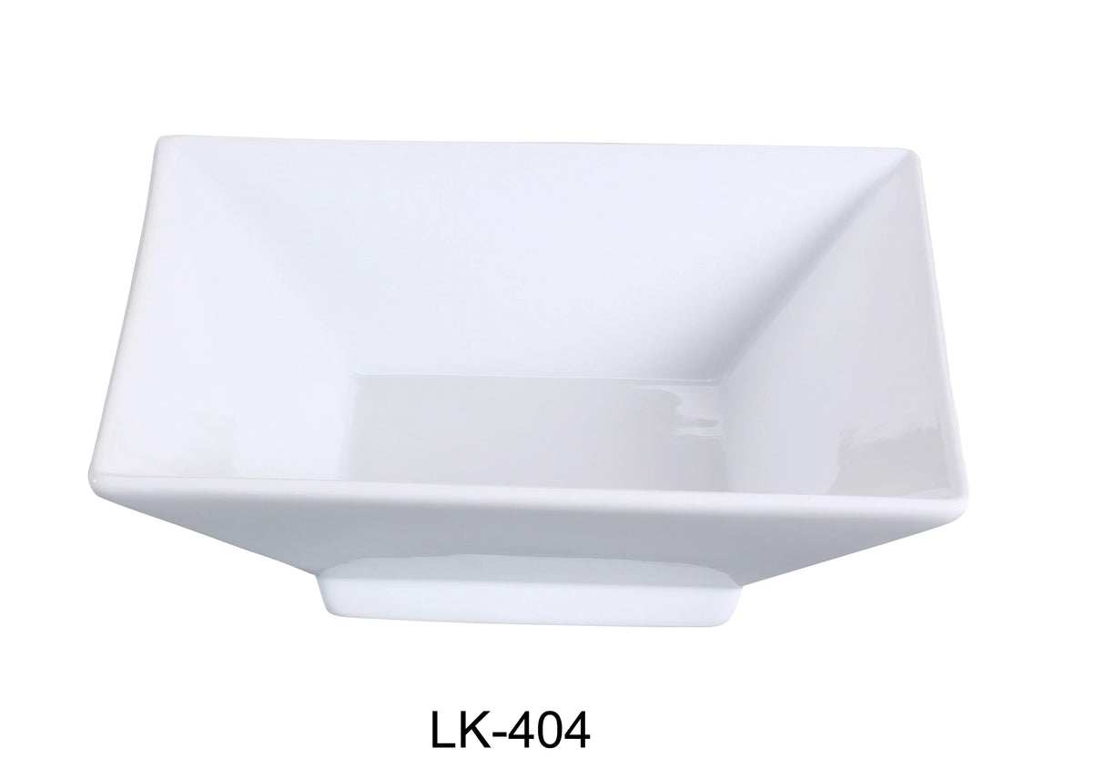 Yanco 4 1/2" Square Dish 4 Oz 4盎司方形高脚盘