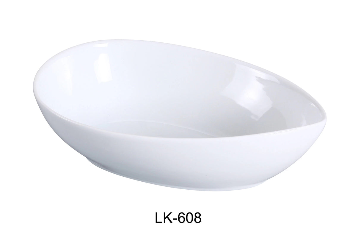 Yanco LK-608 8/1/2" WATERDROP SHAPE BOWL 24 OZ