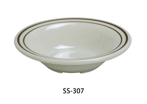 Yanco Sesame 7 1/4" X 1 1/2"H Salad Bowl - 14 Oz