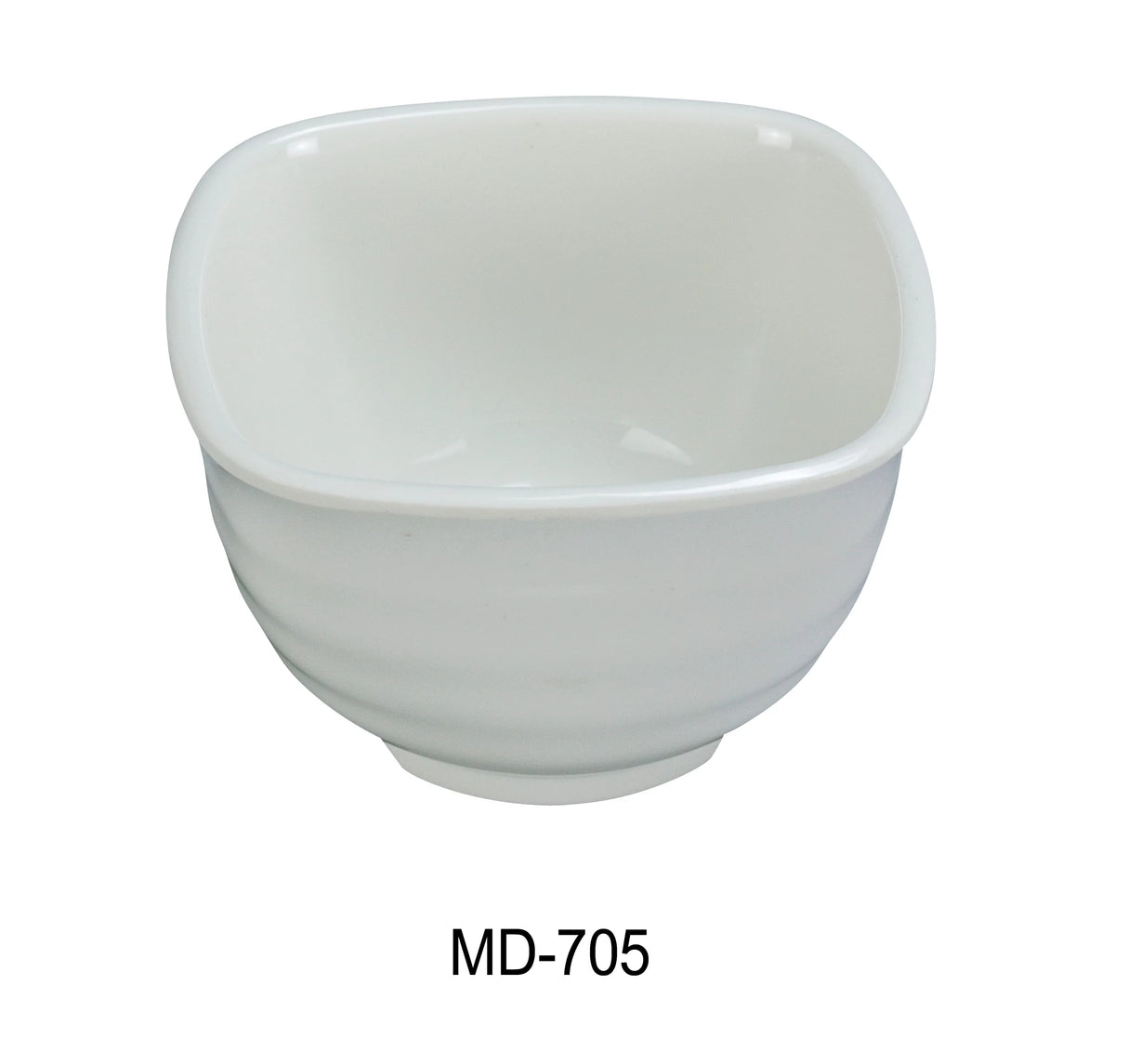 Yanco Milando 5" Square Bowl16 OZ, 3"H
