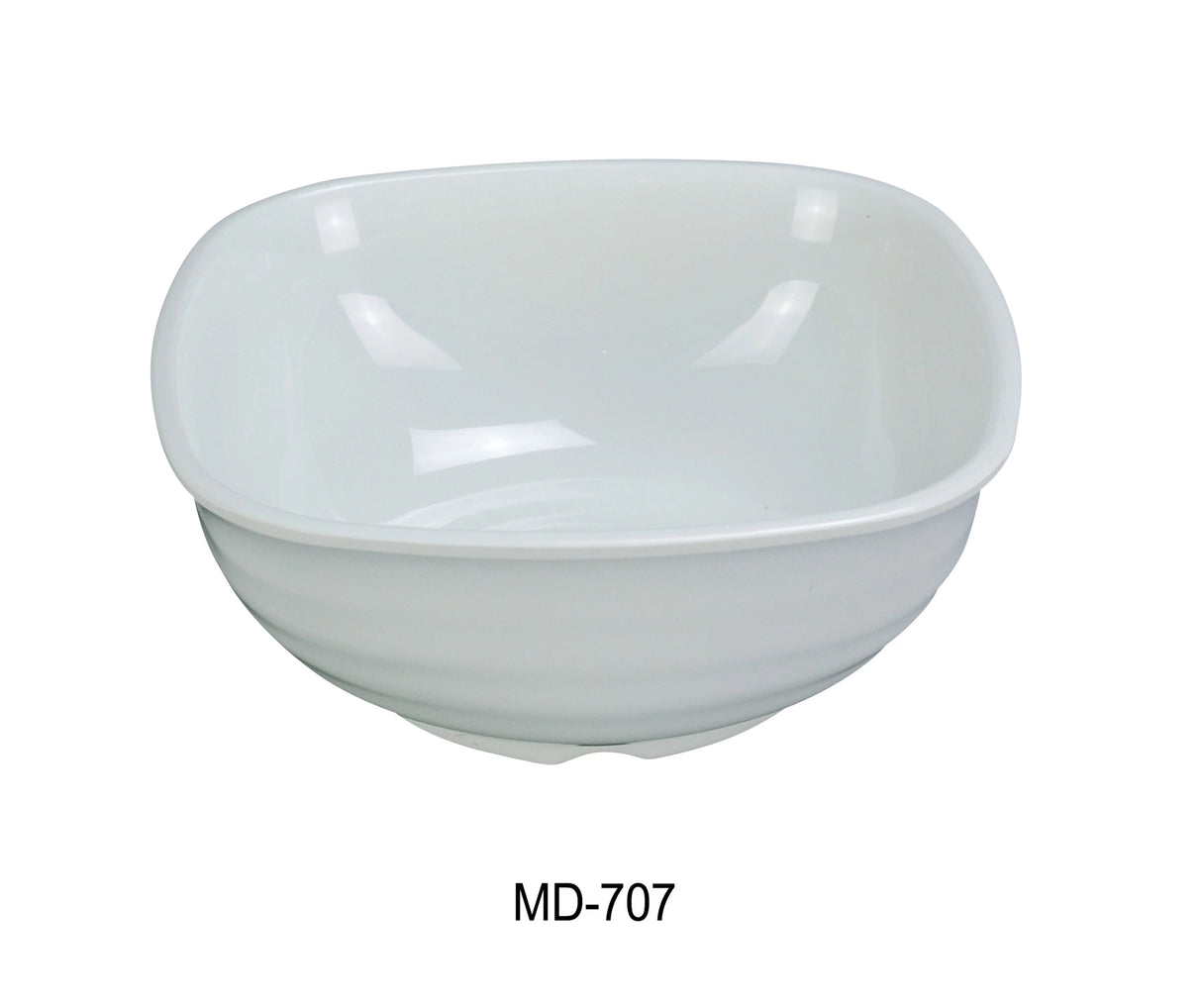 Yanco Milando 7" Square Bowl 32 OZ, 3 1/4"H