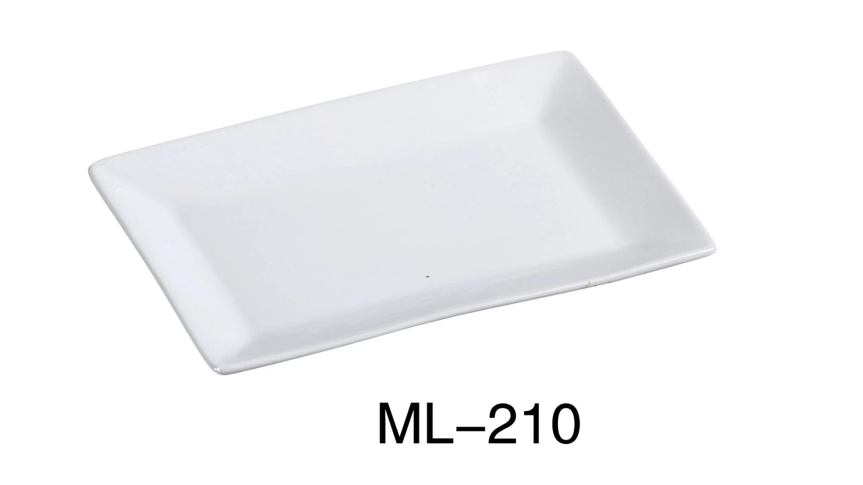 Yanco Mainland 10 X 7" Rectangular Plate