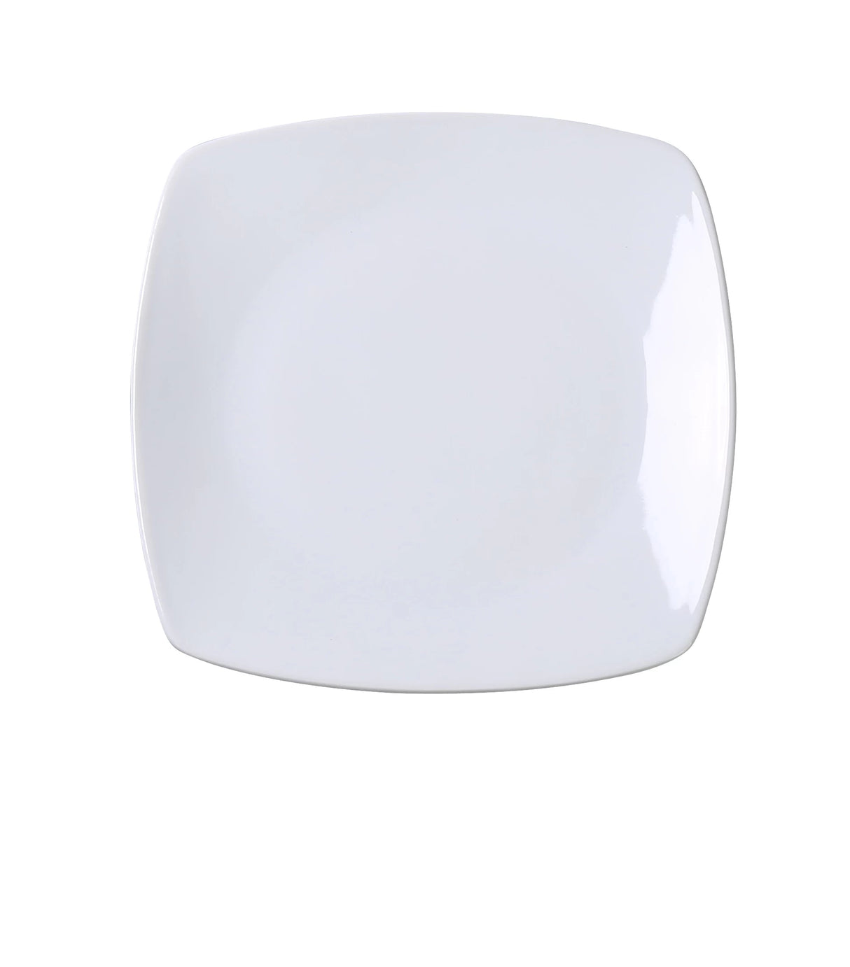 Yanco Mainland 6 3/4” X 1/2" Square Plate With Rounded Corner