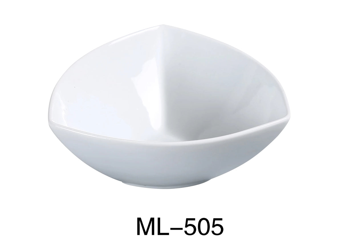 Yanco Mainland 5" Triangle Bowl 10 Oz