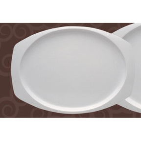 Yanco Nessico 9 1/2" X 6 3/4" Rectangular Platter White