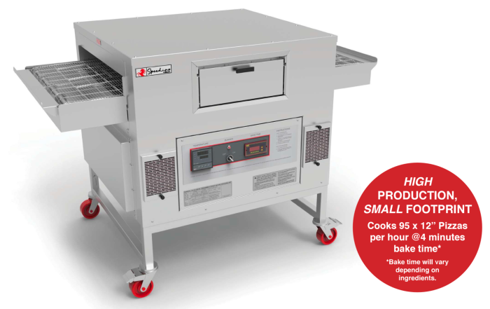 Migali MSP-3848-LP MSP LP Conveyor Pizza Oven