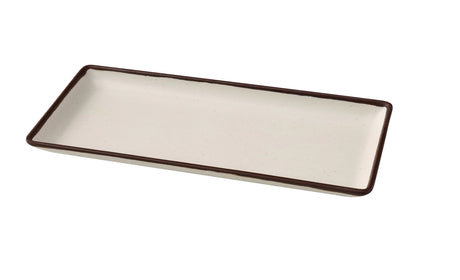 Yanco Nature Art 10 7/8" X 4 7/8" X 3/4" Rectangular Plate