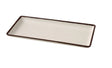 Yanco Nature Art 12 7/8 X 5 3/4" X 1" Rectangular Plate