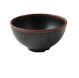 Yanco Nature Art - Black 4 1/2" X 2 1/4" Rice Bowl 10 Oz