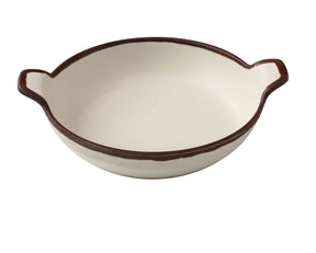 Yanco Nature Art 9" X 7" X 1 3/4" Bowl With Handle 24 Oz
