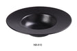Yanco Noble Black 9 1/2" X 5" X 2 1/8" Dessert Plate 10 Oz