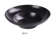 Yanco Noble Black 11 1/8" X 7"X 3 1/4" Deep Mediterranean Bowl 20 Oz 