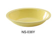 Yanco Nessico 10" X 7 1/4" X 2 1/4" Oval Bowl 36 Oz Yellow