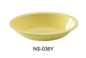 Yanco Nessico 10" X 7 1/4" X 2 1/4" Oval Bowl 36 Oz Yellow