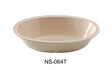 Yanco Nessico 11 3/4" X 8 1/4" X 2 3/4", 64 Oz Oval Bowl Tan