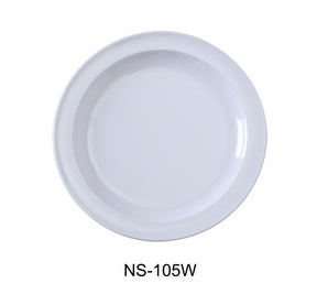 Yanco Nessico 5 1/2" Round Plate White