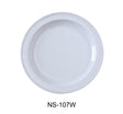 Yanco Nessico 7 1/4" Round Dessert Plate White