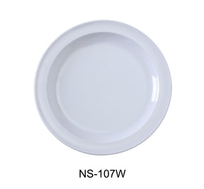 Yanco Nessico 7 1/4" Round Dessert Plate White