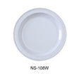 Yanco Nessico 8" Round Dinner Plate White