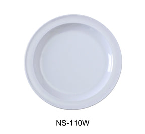 Yanco Nessico 10 1/4" Round Dinner Plate White