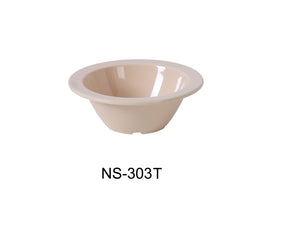 Yanco Nessico 4 3/4" Fruit Bowl 4 Oz Tan