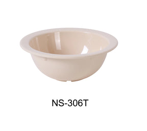 Yanco Nessico 5 3/4" Grapefruit Bowl 13 Oz Tan