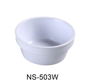 Yanco Nessico 3 7/8" X 1 1/2" Sauce Cup/Ramekin 4 Oz White