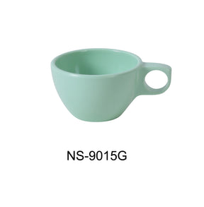 Yanco Nessico 3 3/4" Ovide Cup 7 Oz Green