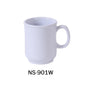 Yanco Nessico 3"X 3 5/8"H Bulbous Mug 8 Oz White