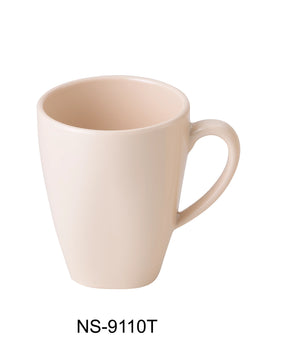 Yanco Nessico 3 1/4" X 4"H Mug 10 Oz Tan